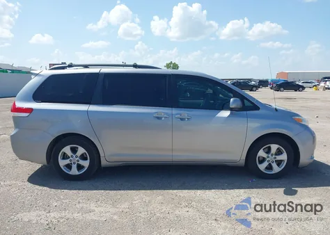 2012 Toyota Sienna Le V6 8 Passenger из США, поврежденный, VIN 5TDKK3DC6CS243693